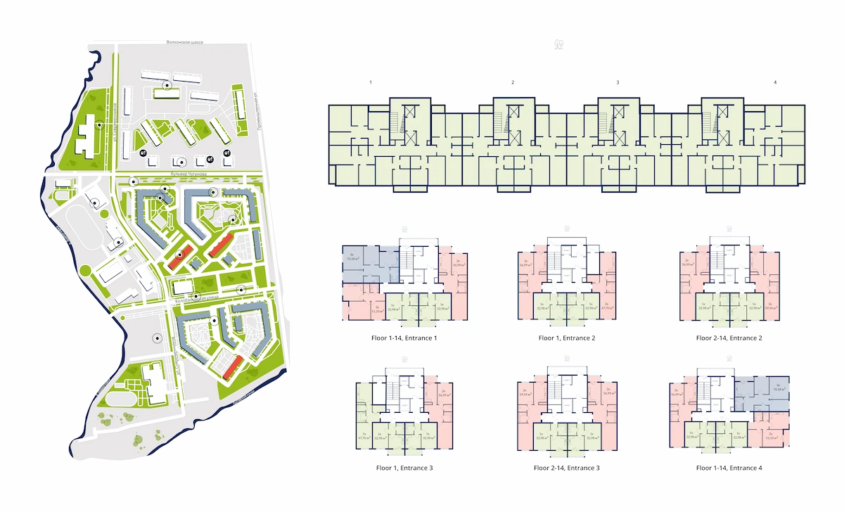 Site Plan Apartemen